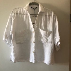 White Safari shirt